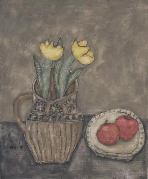 韩国女艺术家：卓秀英，画出来的雅致花草