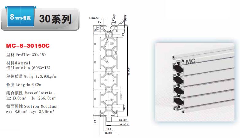 工业铝型材欧标和国标的优缺点,淄博欧标工业铝型材价格
