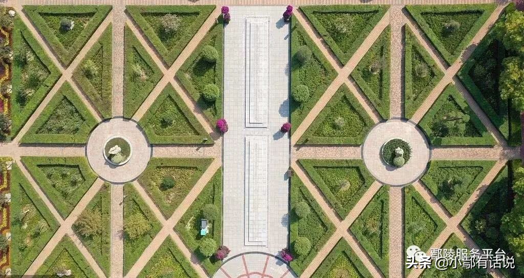 鄢陵花博园导览图,航拍鄢陵县唐韵樱花园