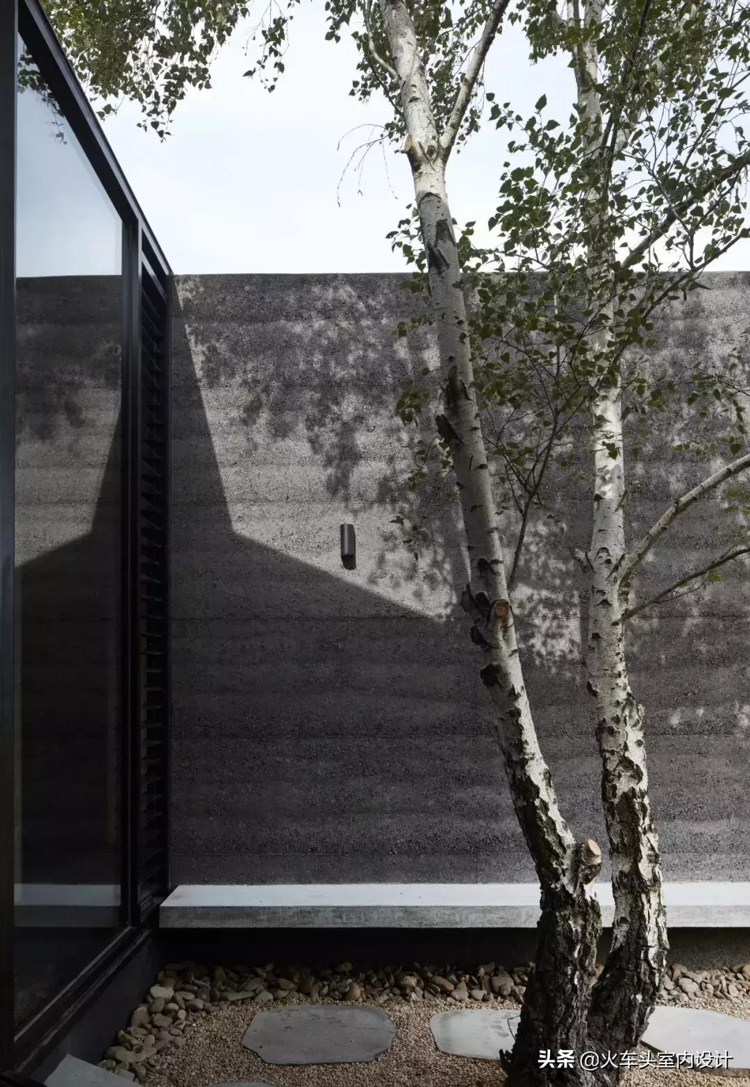 夯土水泥艺术外墙,夯土墙质感