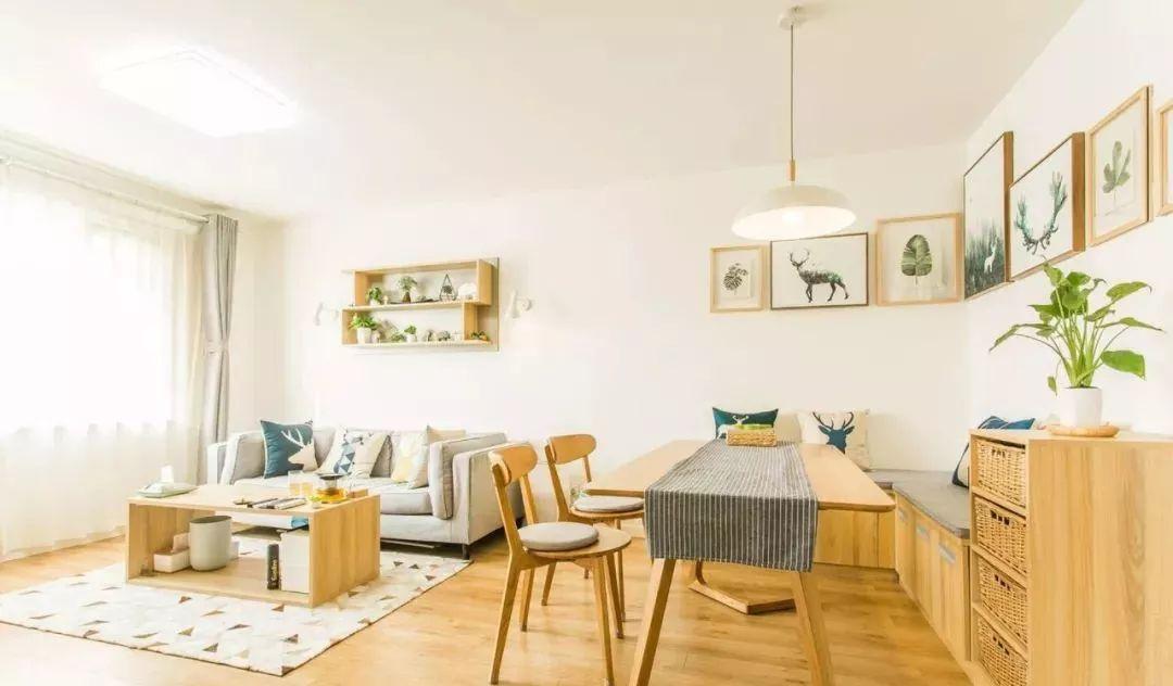 小户型客厅餐厅一体隔断加卡座,小户型餐厅卡座设计尺寸