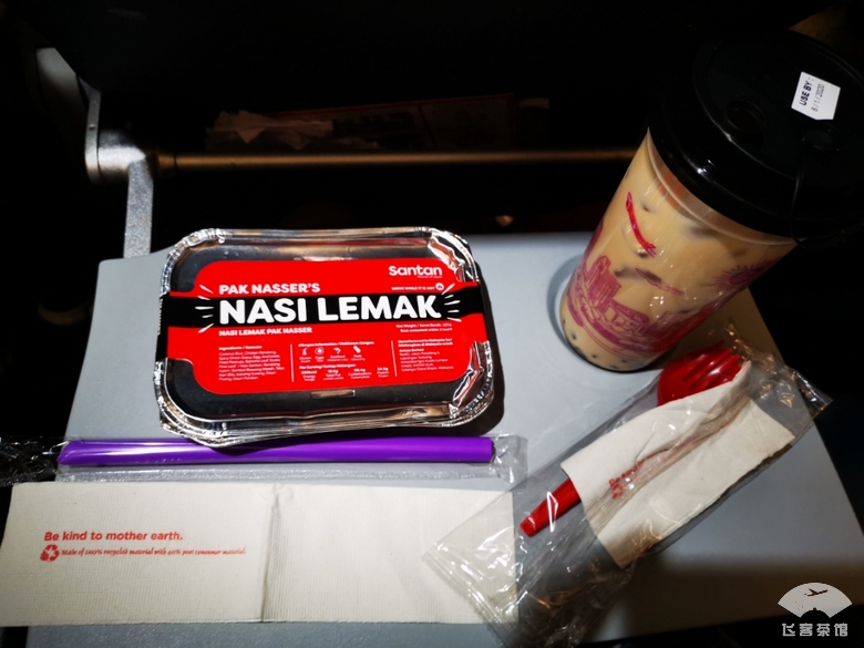 必须为亚航餐饮打call!椰浆鸡肉饭太惊艳了,真正的物美价廉