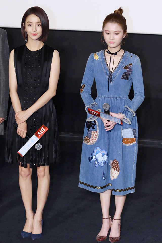 《你好，火焰蓝》女主好可爱，娃娃脸看着真嫩，同框佟丽娅也不输