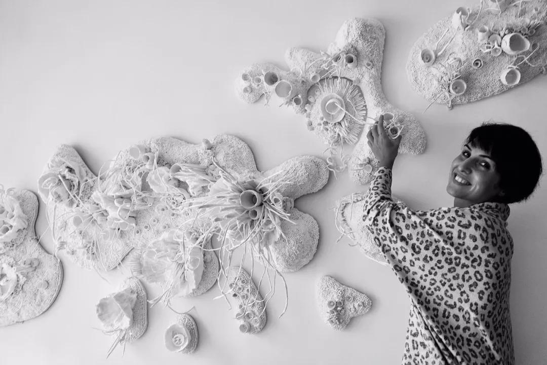 棉花艺术作品,棉花手工艺术作品