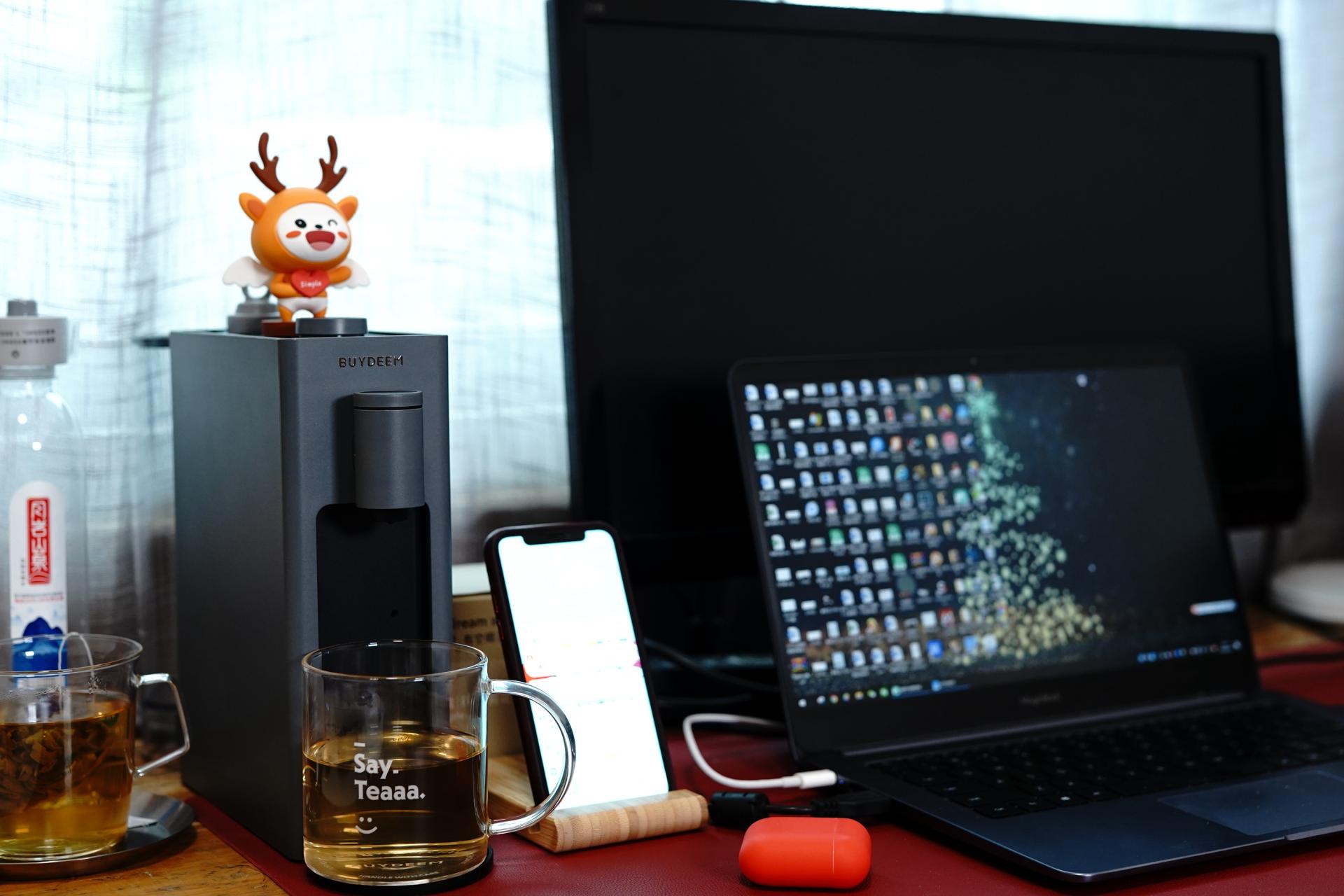 美的jt100台式即热净饮机,母亲节给妈妈买台净水机吧