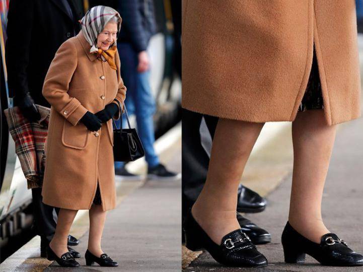 时尚轮转英女王的鞋不变，而且只穿“二手鞋”，等专人穿软再上脚