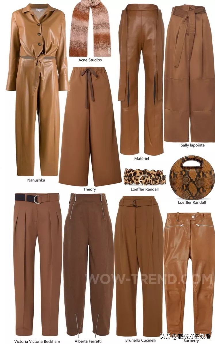 2021冬季服装流行趋势裤装,2021秋冬服装流行裤子