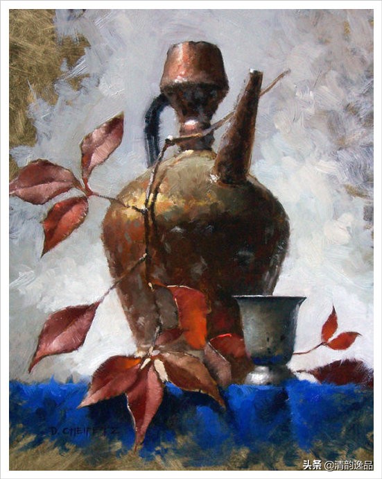 美国justinjeffrey立体油画作品,写实油画作品美国画家