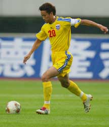 十年梦圆川足回归中甲,甲a时代张玉宁