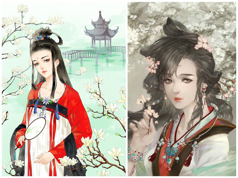 古风美人的惊艳，源于古风饰物巧夺天工的设计