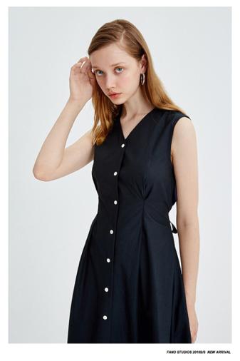 气质系带连衣裙,气质系带收腰连衣裙