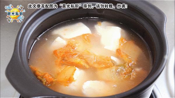 韩式嫩豆腐汤锅,韩式猪肉豆腐汤
