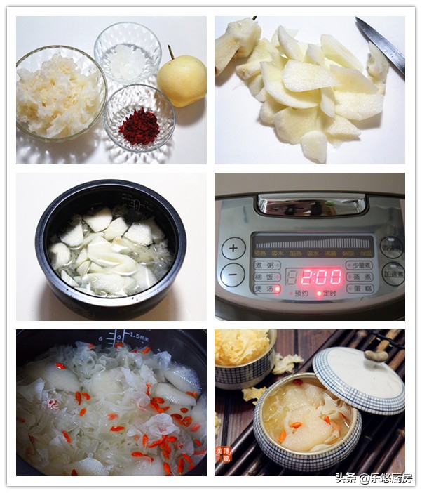 6道电饭锅美食,6种家常食材煮了一锅汤