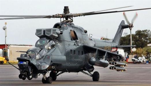 苏联武装直升机米24,米24雌鹿武装直升机哪一年装备的