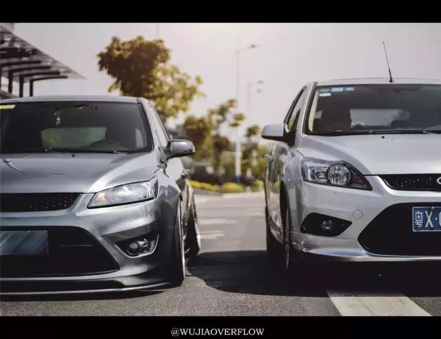 福克斯三厢外国改装st案例,福克斯改装内饰carplay