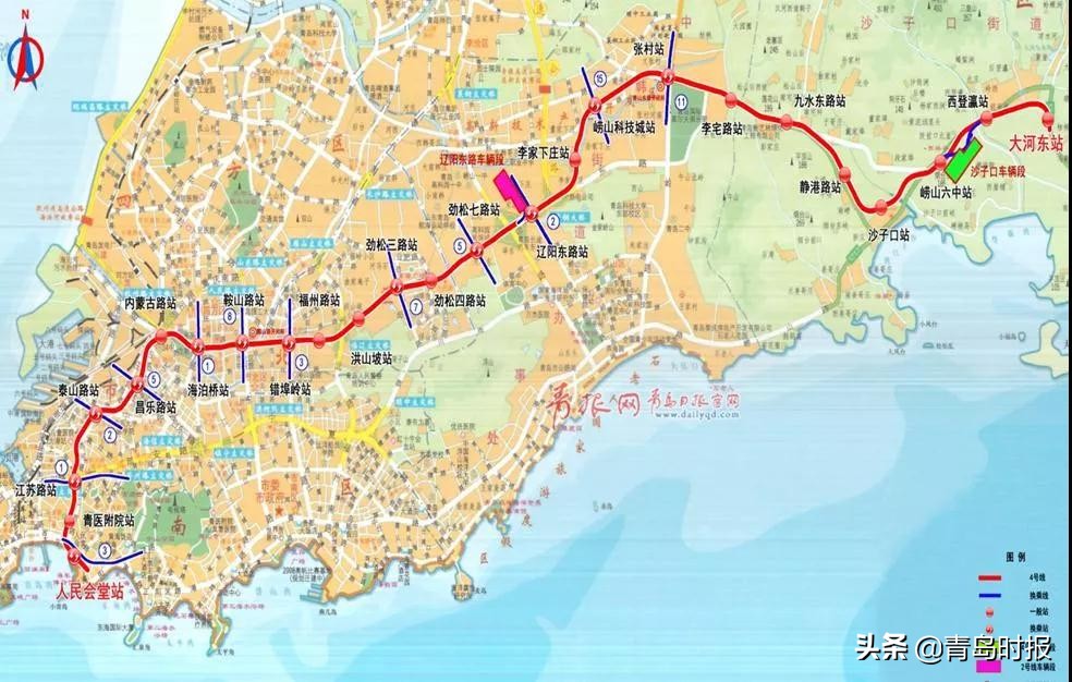 最新青岛地铁一号线全程开通时间,最新消息青岛地铁3号线开通了吗