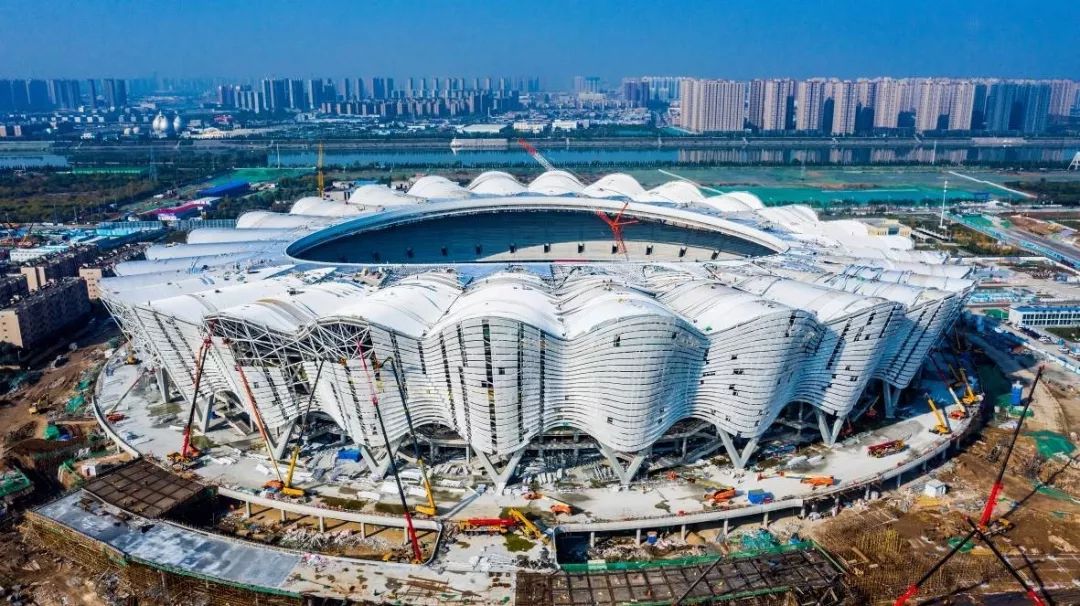 西安奥体中心石榴花体育馆,西安奥体中心全景剧透