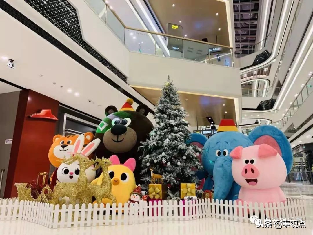 西安圣诞好看又好吃的餐厅,西安圣诞美陈