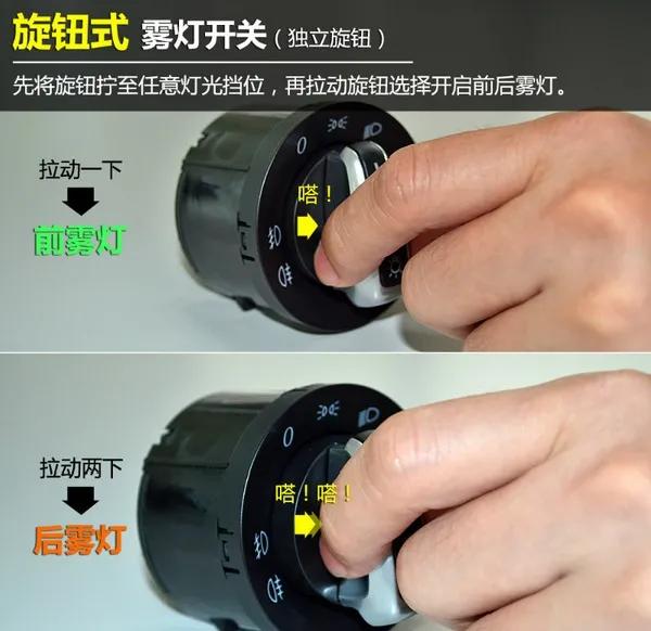 用车小知识雾灯,开车雾灯的功能