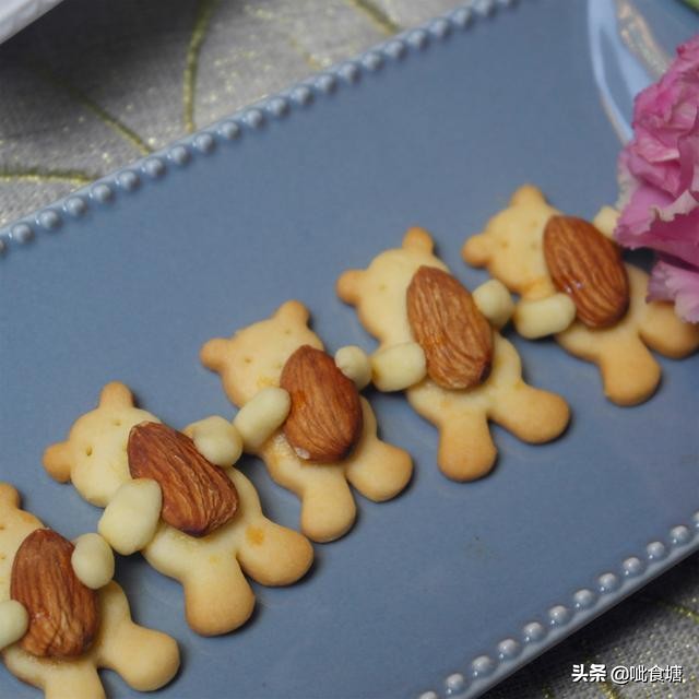 做饼干教程可爱,3岁孩子饼干烤箱做法