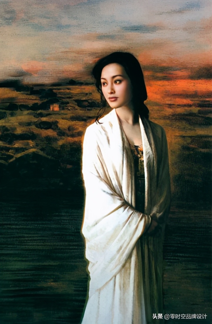 超写实女性人体油画艺术,画中女性人体丰神绰约,容光焕发