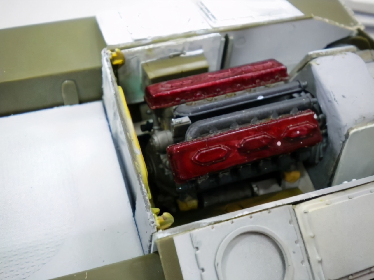 45元塑料坦克模型，精心制作半年，完工时太逼真！一万元也不卖