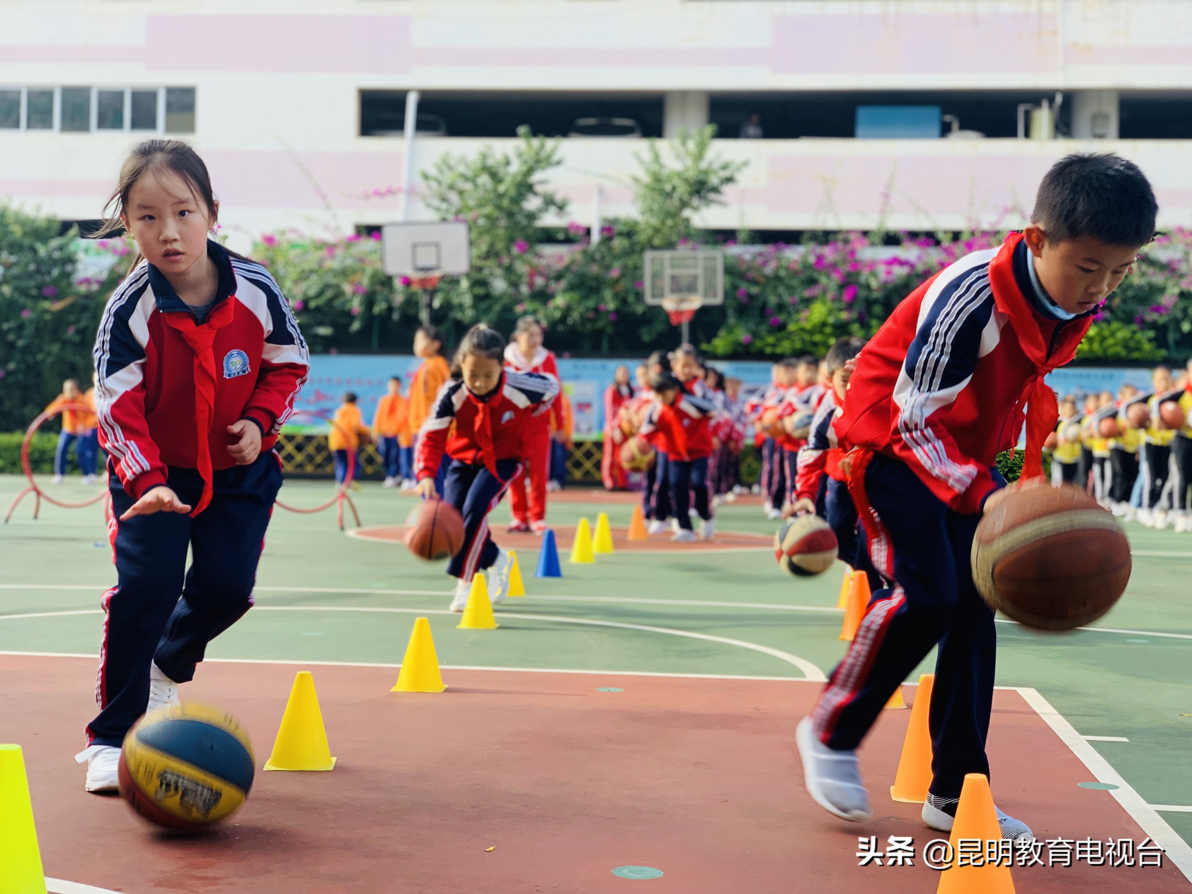 花园小学最美大课间,金康园小学特色大课间活动