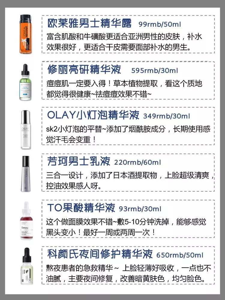 控油收缩毛孔精华液男士,控油收缩毛孔精华液
