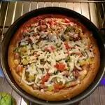 家庭披萨饼做法,家庭披萨饼胚的做法