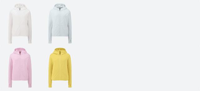 优衣库防晒衣透气款和防雨款,优衣库防晒衣哪个款好看