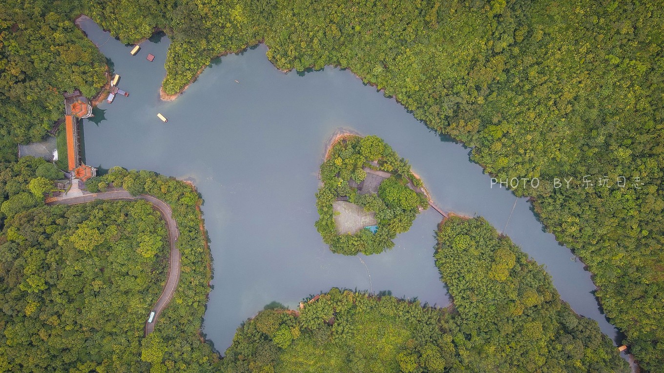 享受鼎湖山绝美风景,换个角度的风景