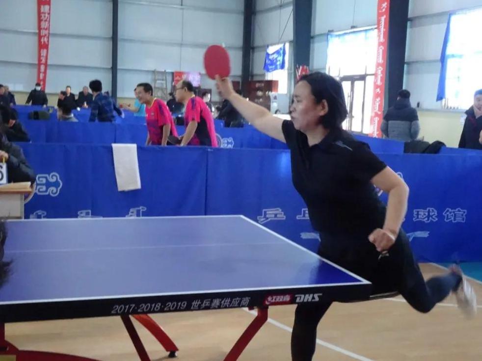 科左后旗第六届职工乒乓球赛,通辽市体彩杯乒乓球比赛