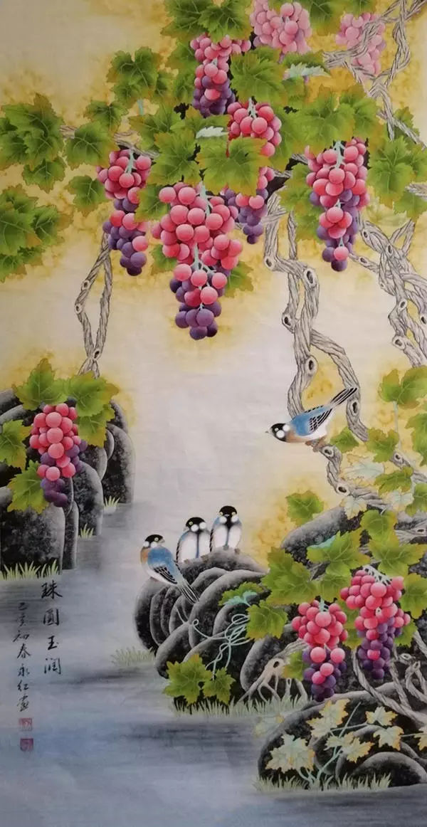 刘永红画作品欣赏,刘永红画家个人简历