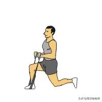 在家没器械?一根弹力绳练成蝴蝶肌