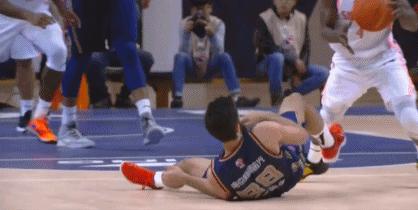 cba垫脚处罚,人品败光