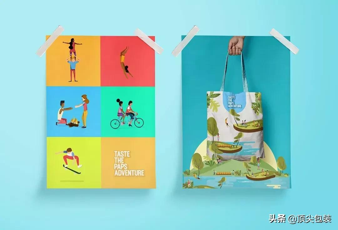 有创意的薯片包装,薯片包装风格