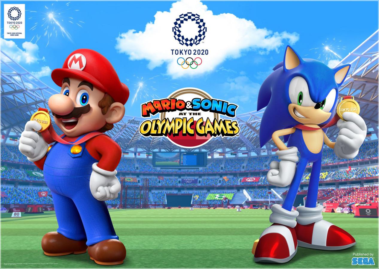 马里奥索尼克2020东京奥运会,马里奥和索尼克在东京奥运会