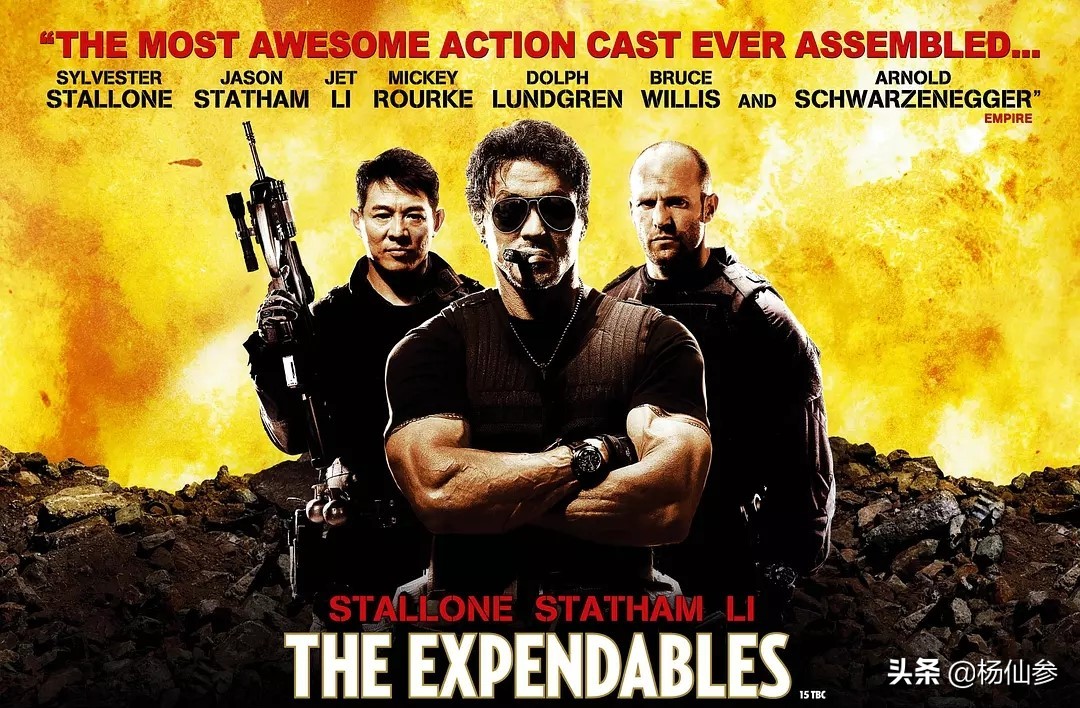 好莱坞动作巨星前十名排行榜,好莱坞评史上最伟大动作明星