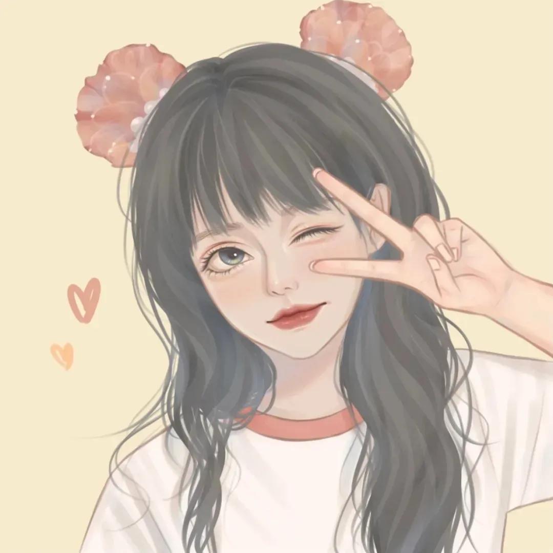 10-13岁女生小学生仙气闺蜜头像,超好看的男生兄弟动漫头像