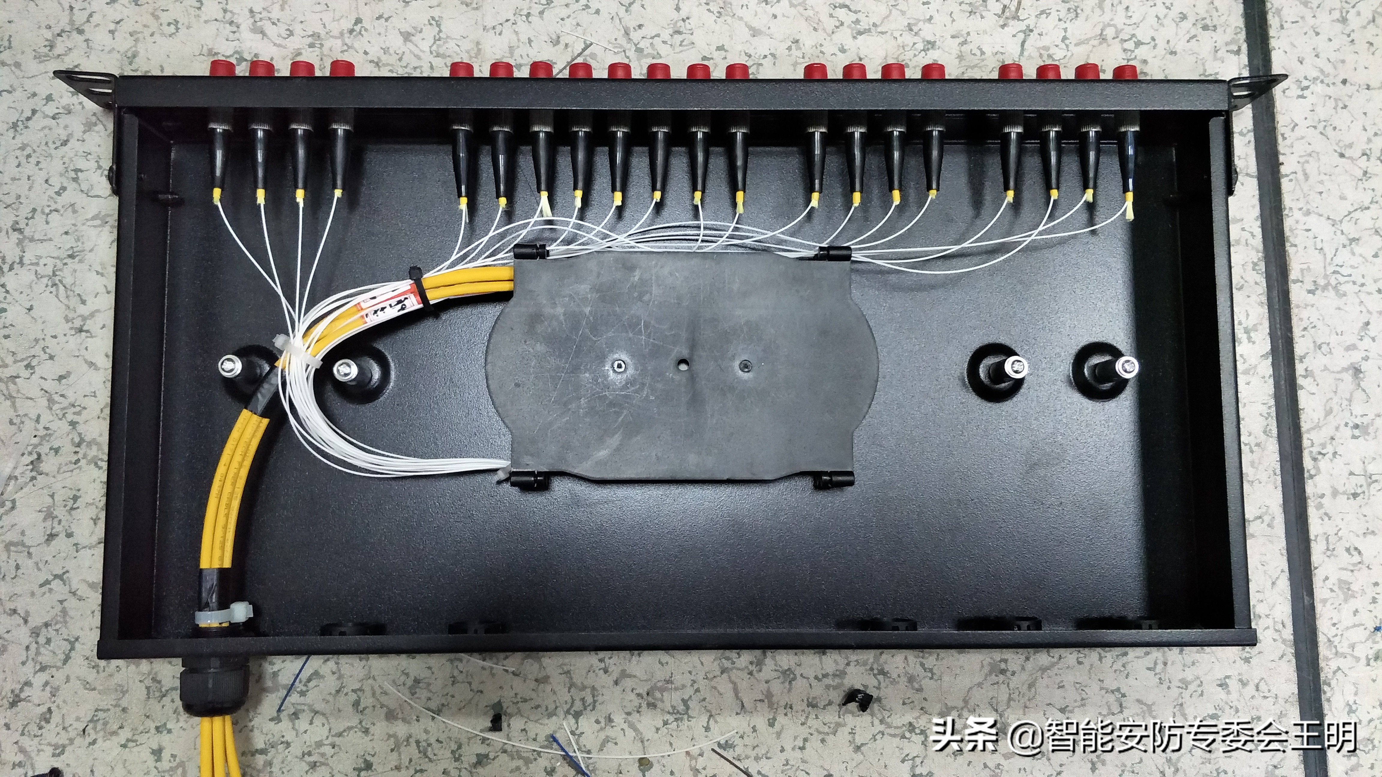 新型光纤熔接施工案例,风电场光纤熔接图纸