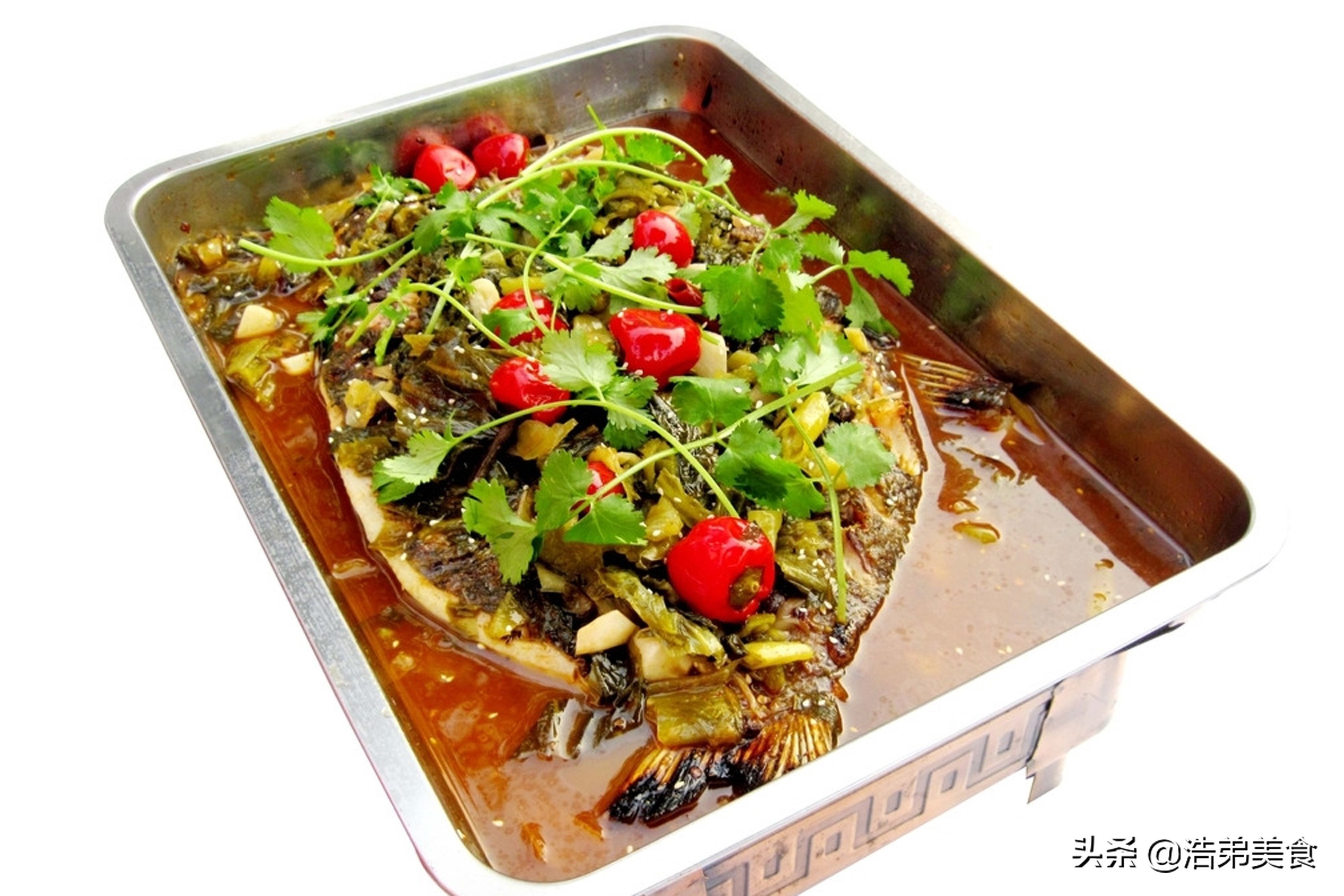 烤鱼店制作烤鱼全过程,厨师长秘制烤鱼配方分享