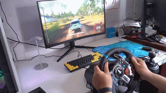 罗技g29方向盘测评,罗技g29方向盘玩极品飞车设置教程