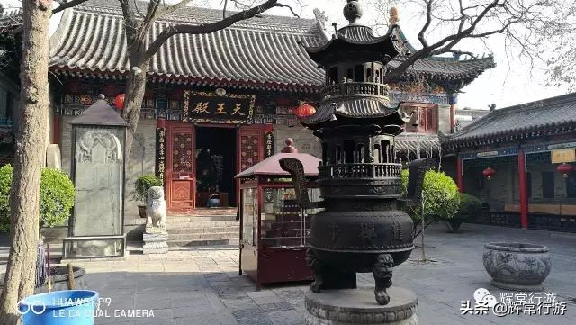 西安市东大街著名寺院卧龙寺,西安古寺青龙寺