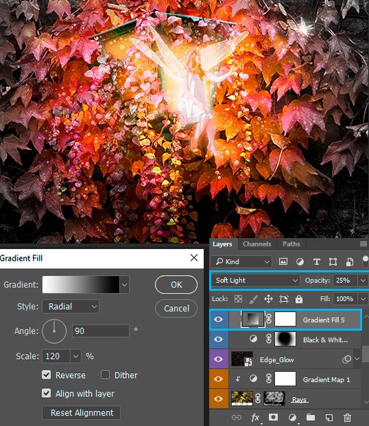 ps梦幻效果教程,ps合成童话主题及过程图