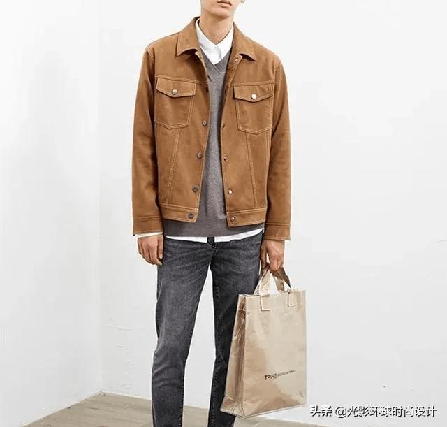 35岁左右男士休闲穿搭简约风格,男士流行的冬季衣服穿搭