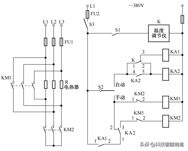 自动化电路图讲解和实物图基础,自动控制电路图详细讲解