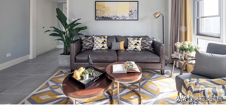 当北欧风格遇上新中式,北欧混搭美式小户型装修