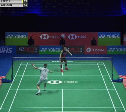 GIF羽毛球技术赏析:李梓嘉,“远网决胜”时代的灯塔