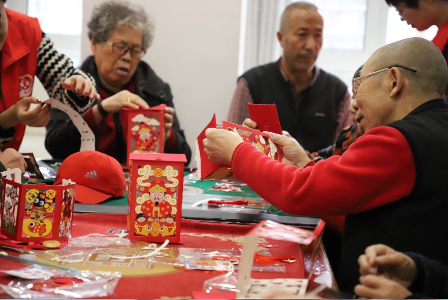 欢欢喜喜迎新年手工活动,迎新春手工活动