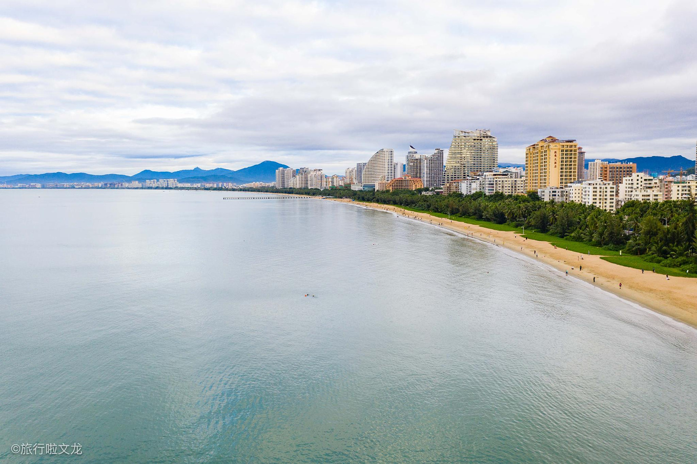 三亚的清晨和晚上,三亚的黄昏美不胜收